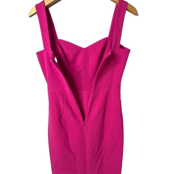 Dress The Population Nicole Sweetheart Neck Sheath Dress Fuchsia Size XXS - Picture 5 of 10